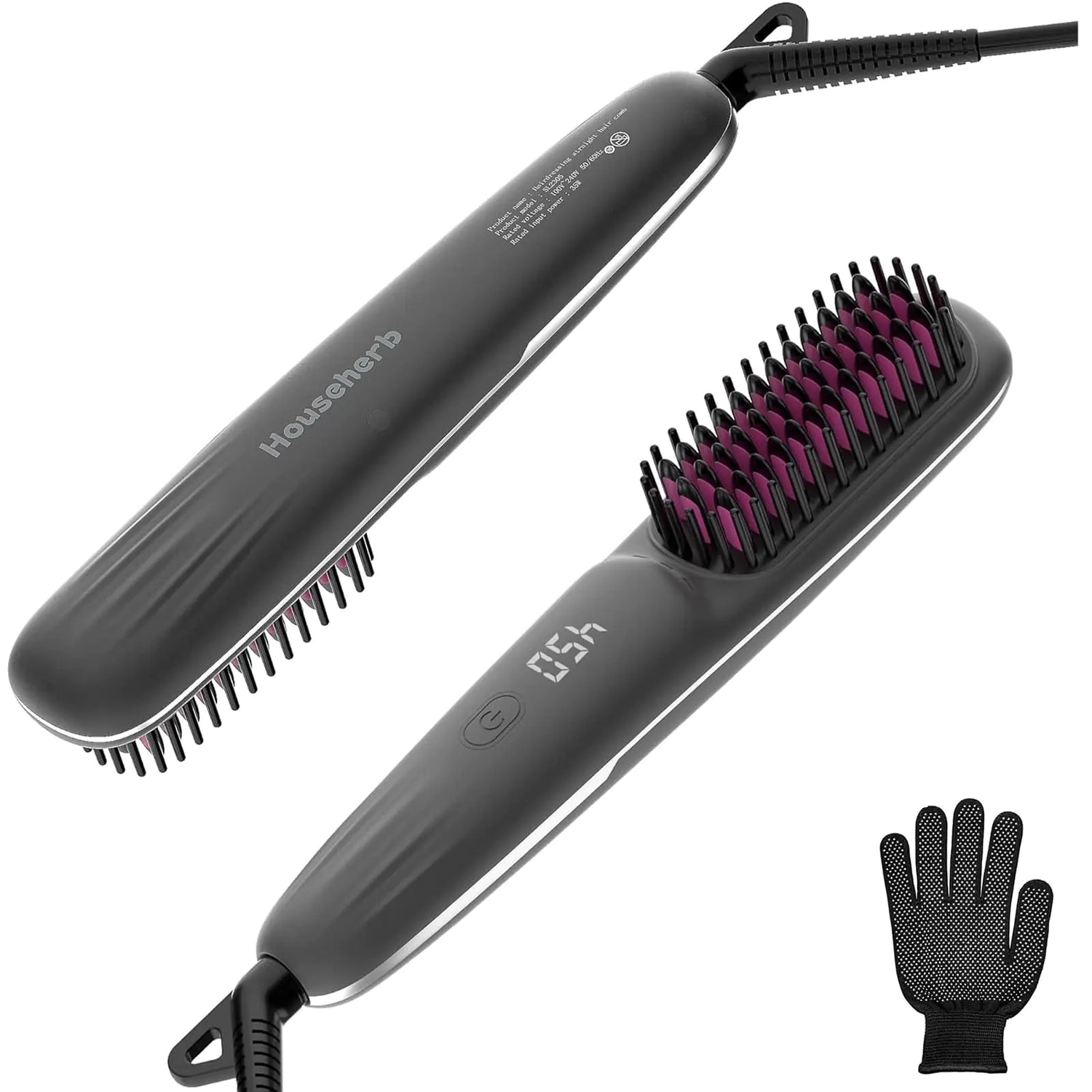 Achieve sleek, straight hair with Mutambe’s hair straightening brush. Fast heating, safe for all hair types, and salon-quality results at home.